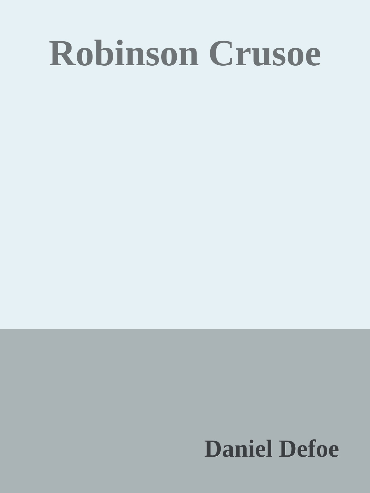 Robinson Crusoe