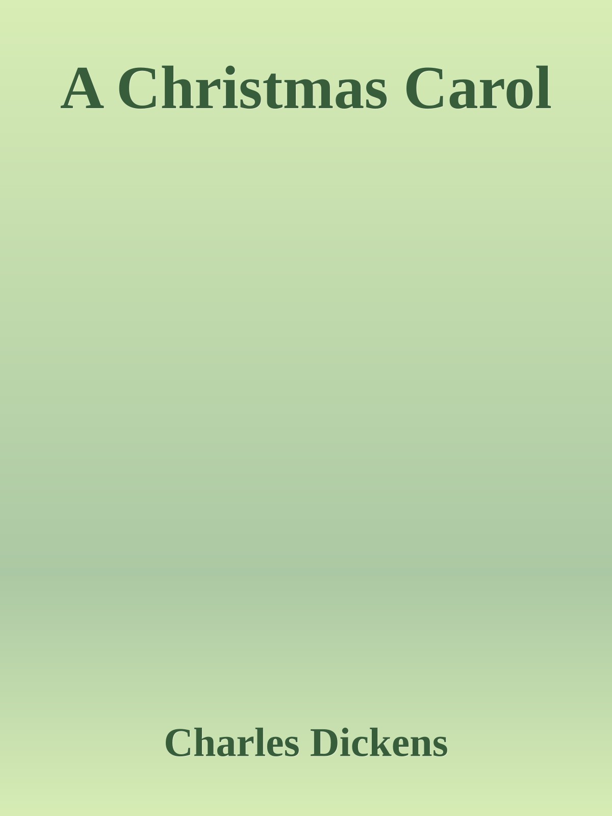 A Christmas Carol