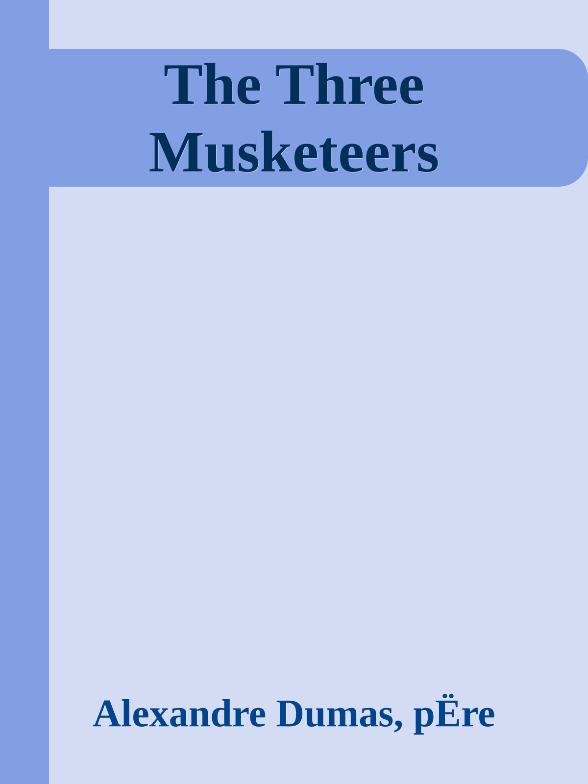 The Three Musketeers