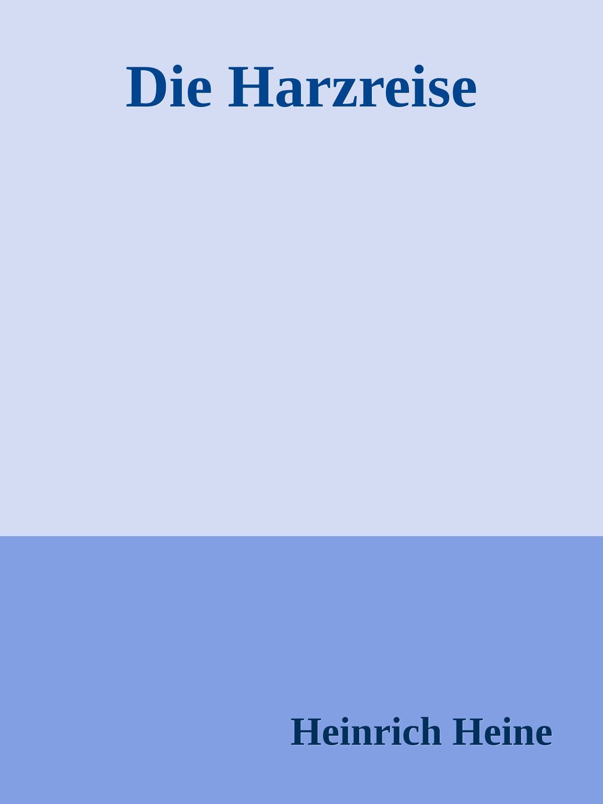 Die Harzreise