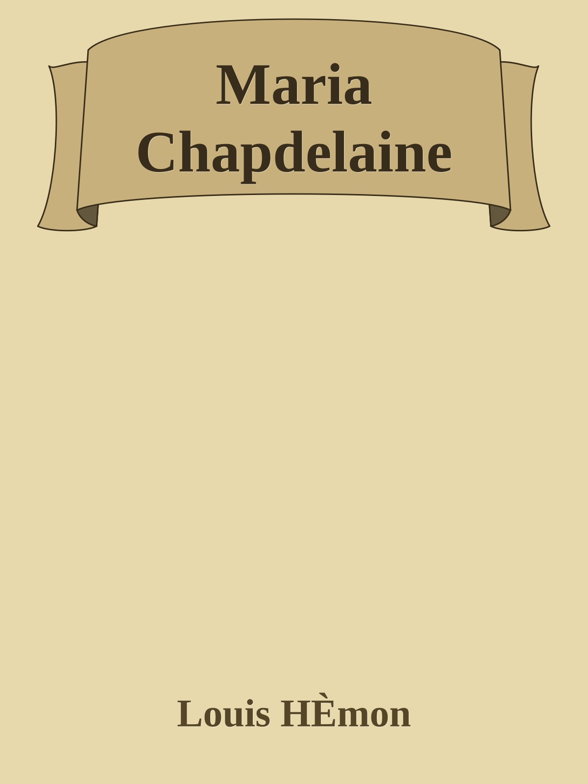 Maria Chapdelaine