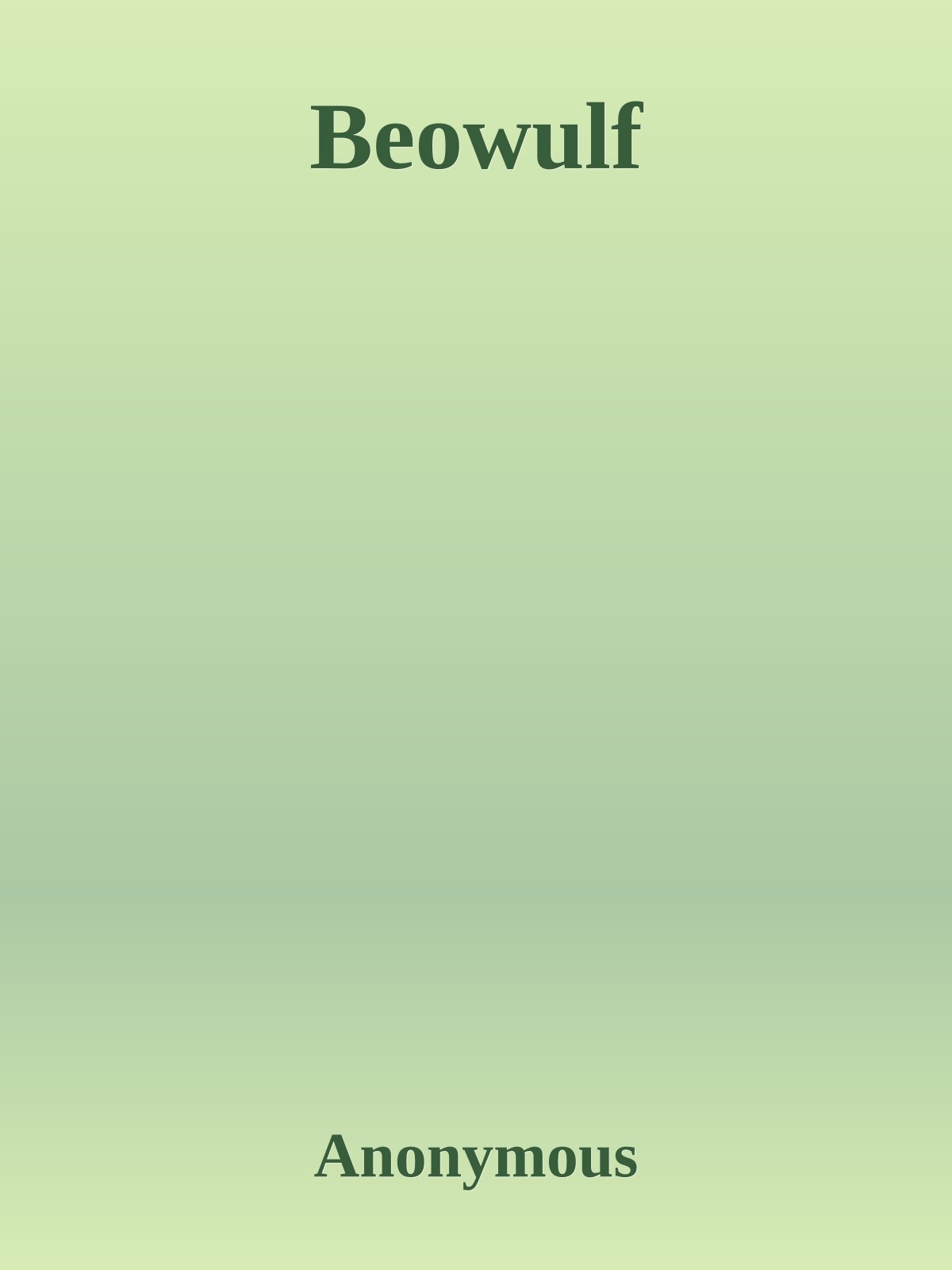 Beowulf