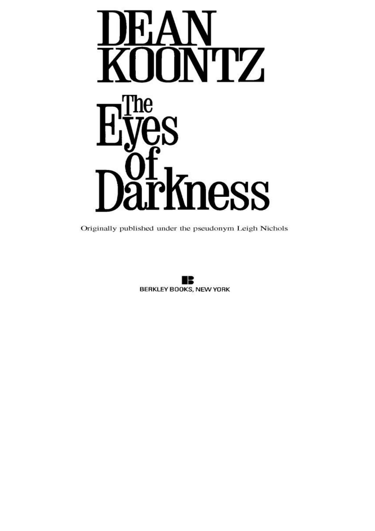 Eyes of Darkness