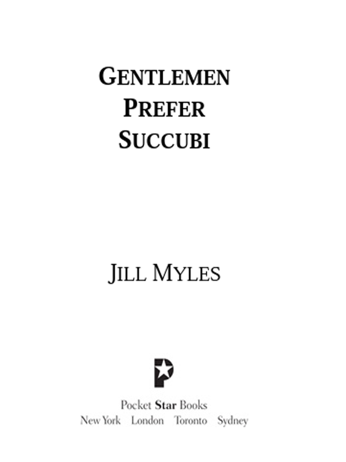 Gentlemen Prefer Succubi