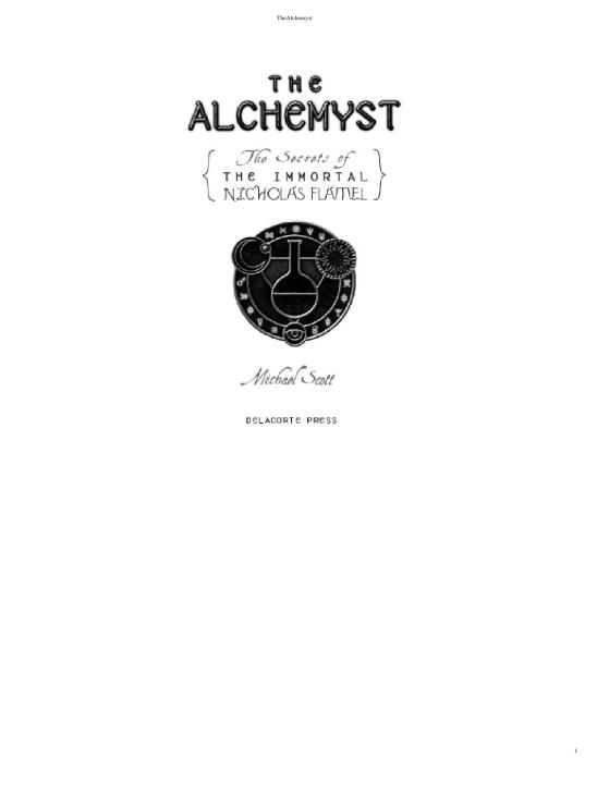 The Alchemyst - 1