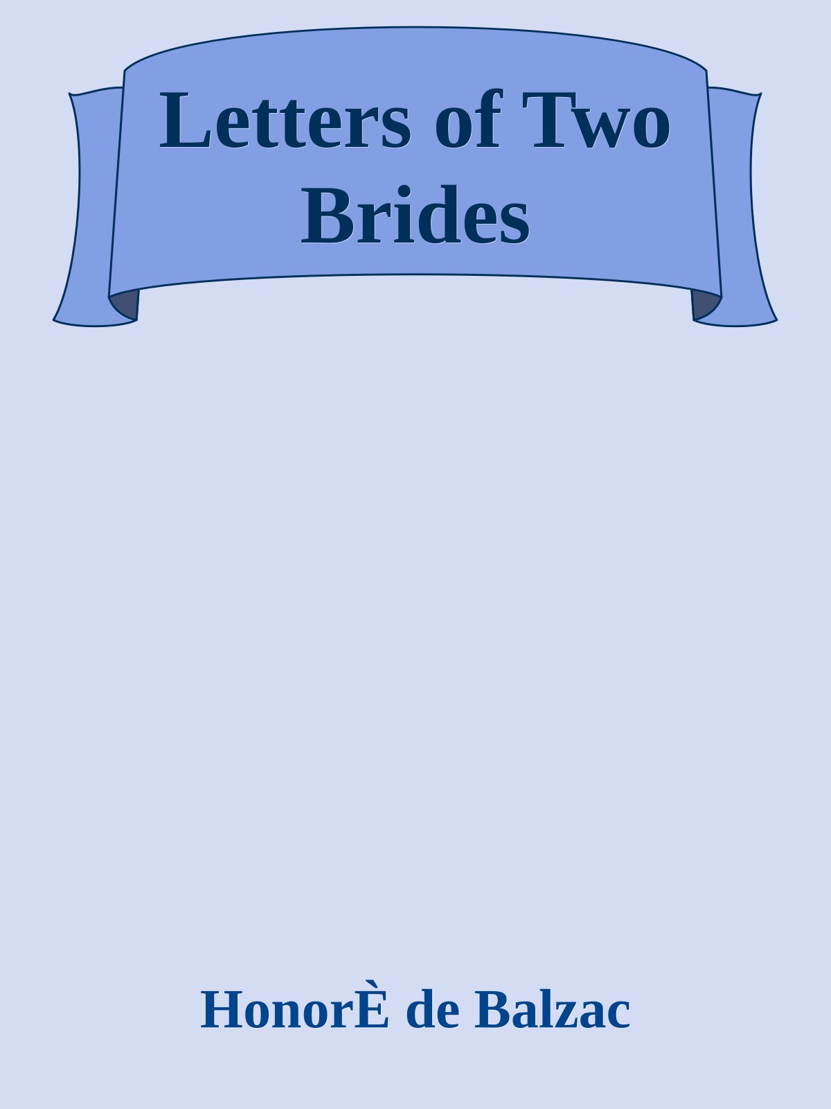 Letters of Two Brides
