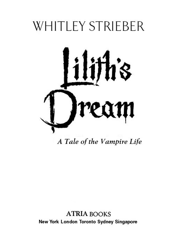 Lilith’s Dream: A Tale of the Vampire Life