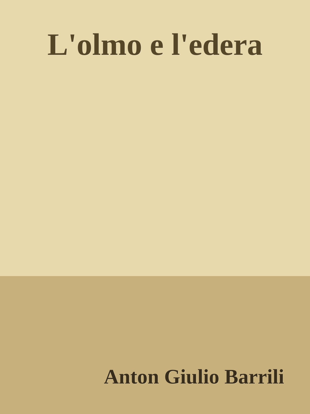 L'olmo e l'edera