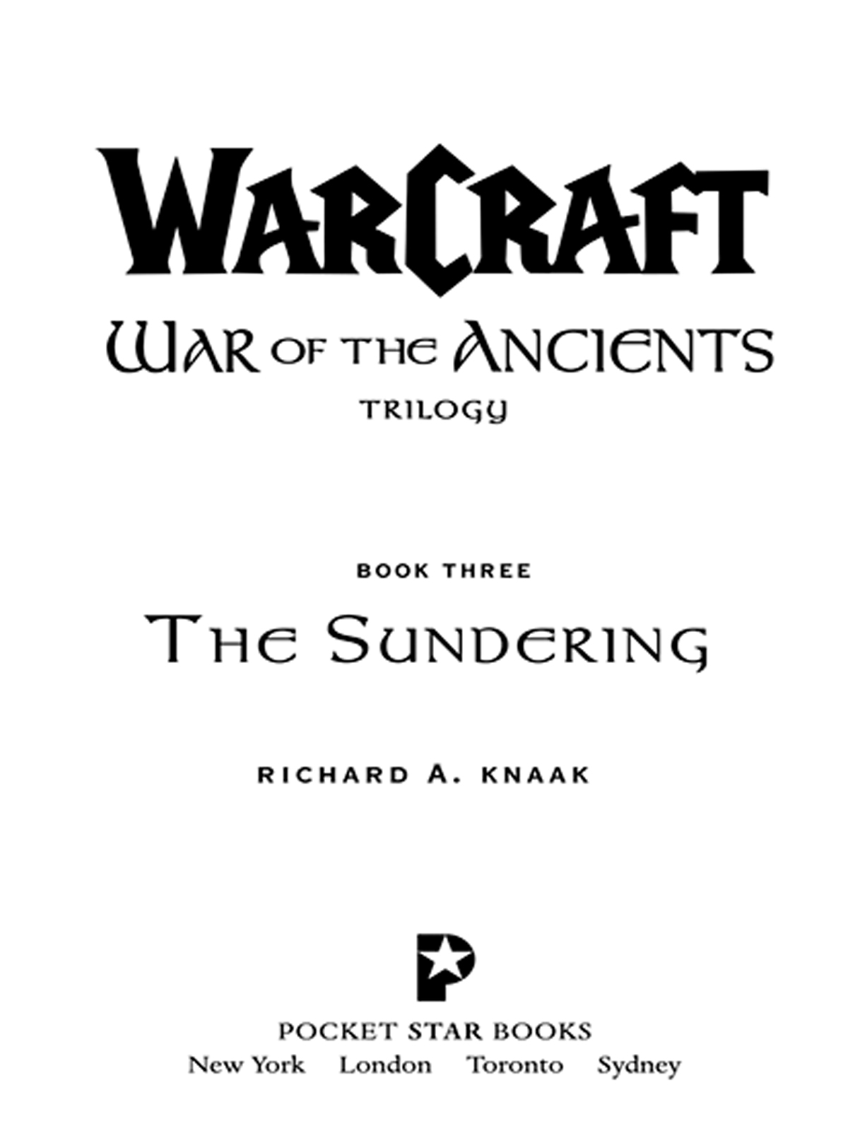 THE SUNDERING