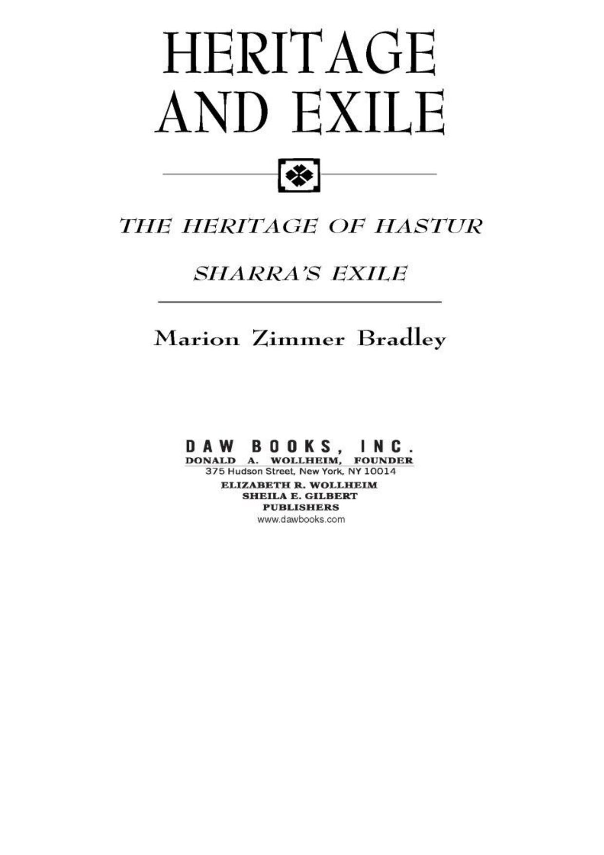 Heritage and Exile