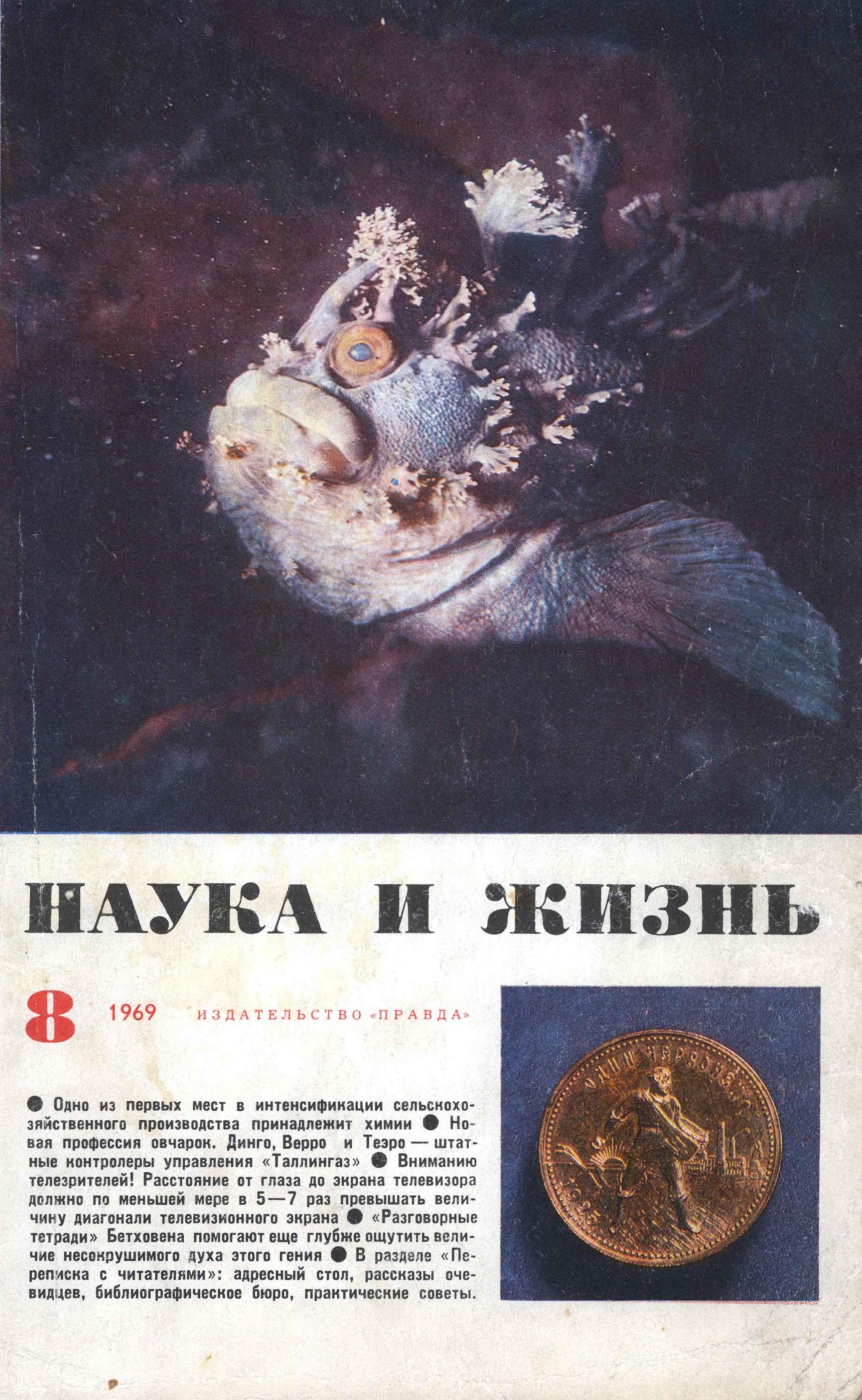 Наука и жизнь #08 1969