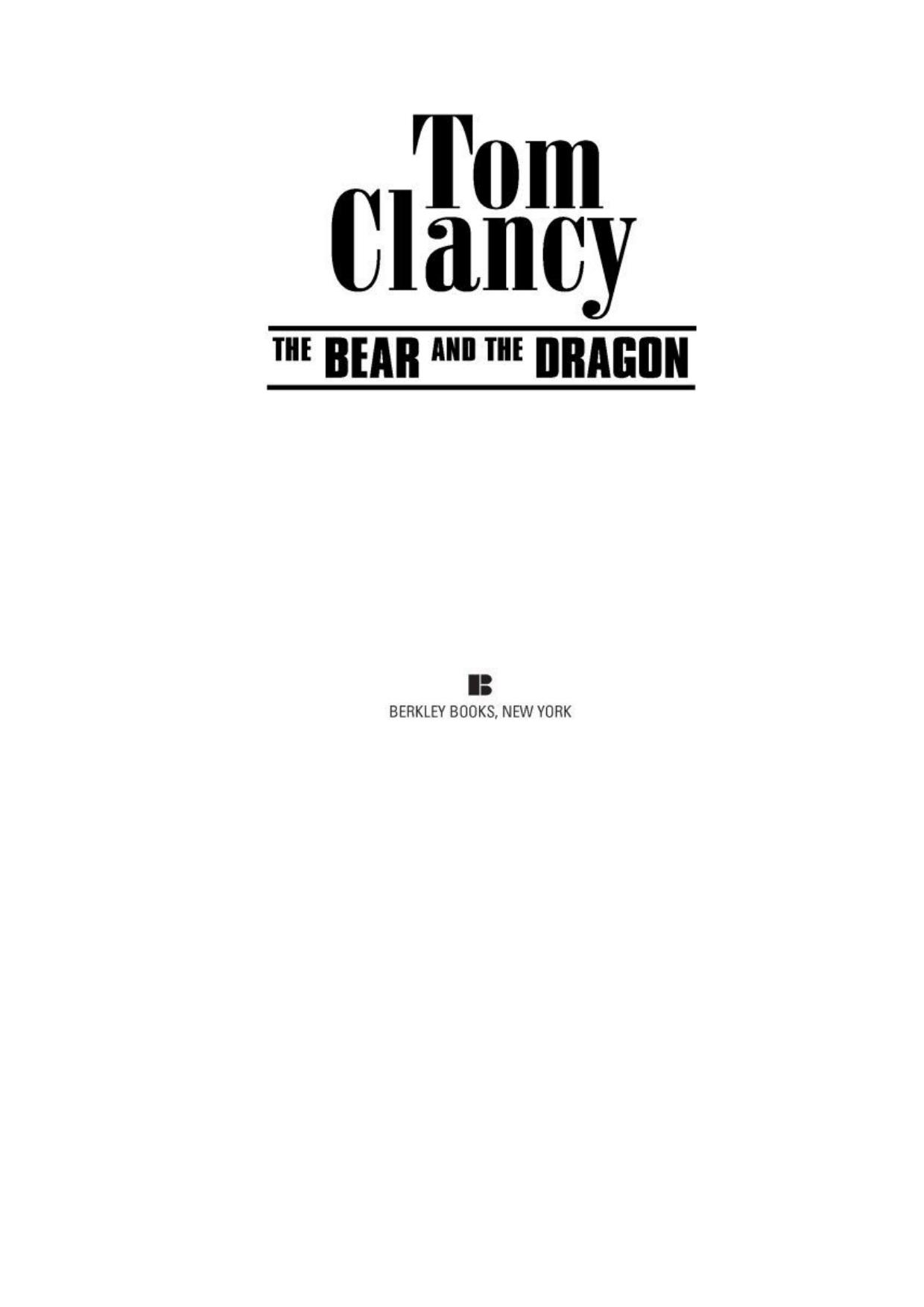 The Bear and the Dragon